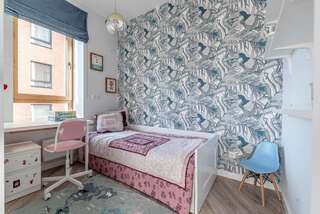 Апартаменты Modern Apartment near Panorama Mall Вильнюс Апартаменты с террасой-9