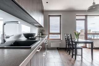 Апартаменты Modern Apartment near Panorama Mall Вильнюс Апартаменты с балконом-5