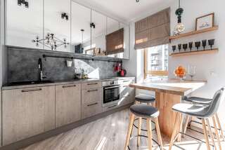 Апартаменты Modern Apartment near Panorama Mall Вильнюс Апартаменты с террасой-3