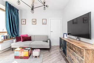 Апартаменты Modern Apartment near Panorama Mall Вильнюс Апартаменты с террасой-5